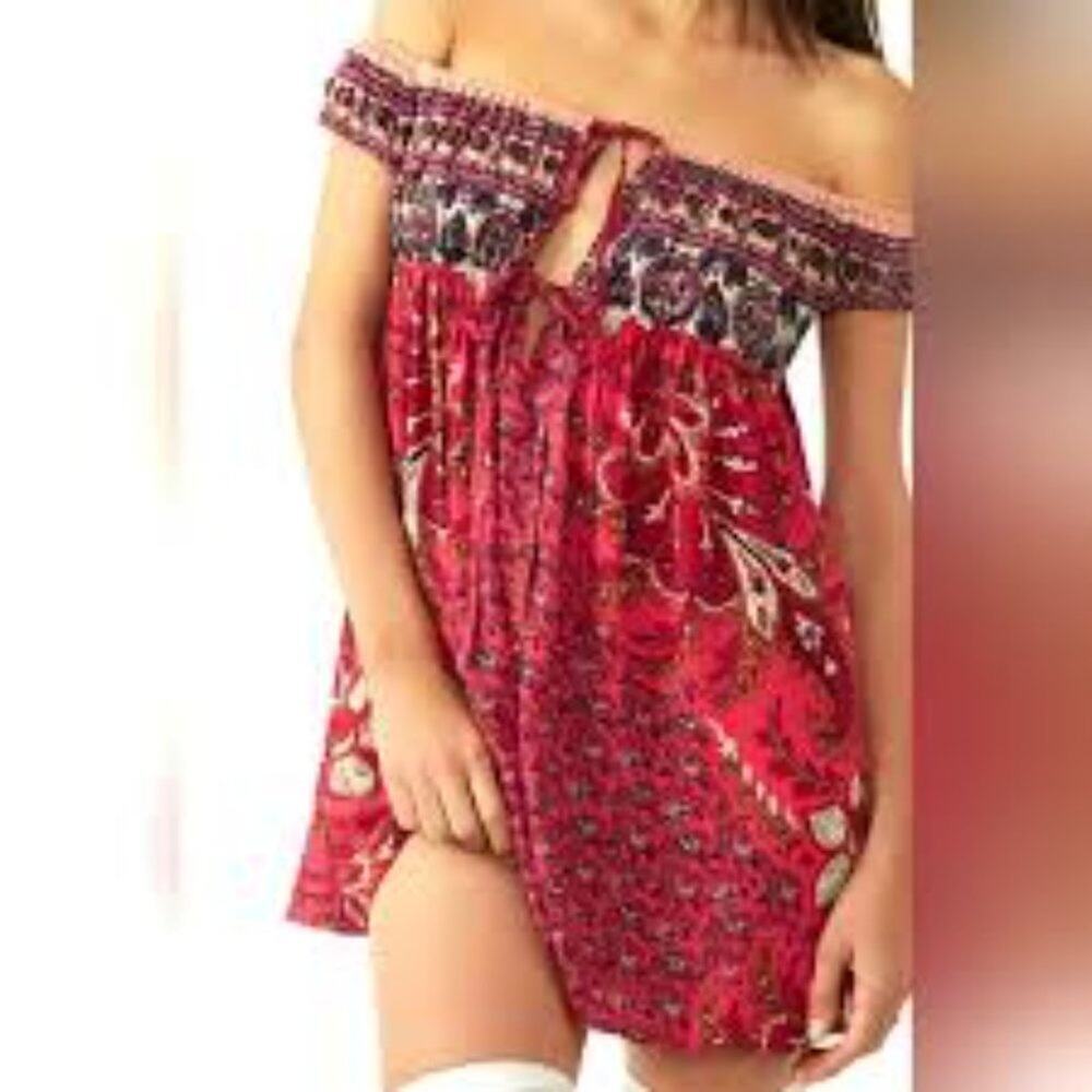 Intimately Free People New Bali Mariposa Floral Slip Dress XS